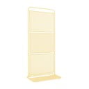Žuti metalni paravan za balkon Garden Pleasure MWH, 180 x 80 cm