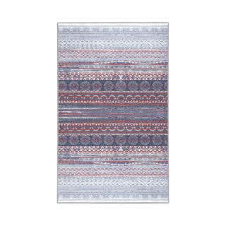 Ljubičasti/sivi perivi tepih 80x150 cm Vintage Stripe – Mila Home