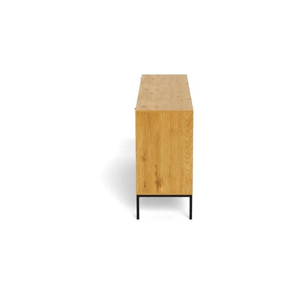 Komoda u dekoru hrasta u prirodnoj boji 158x80x40 cm Palmdale – Actona-image-4