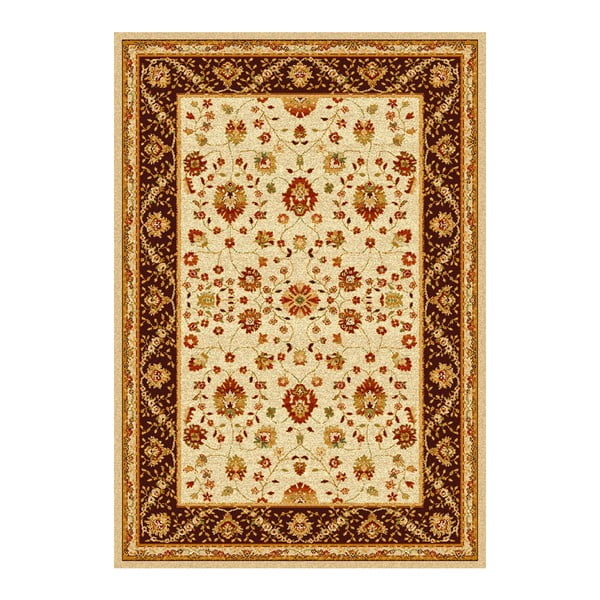 Smeđe-bež tepih Universal Madras Brown, 160 x 230 cm