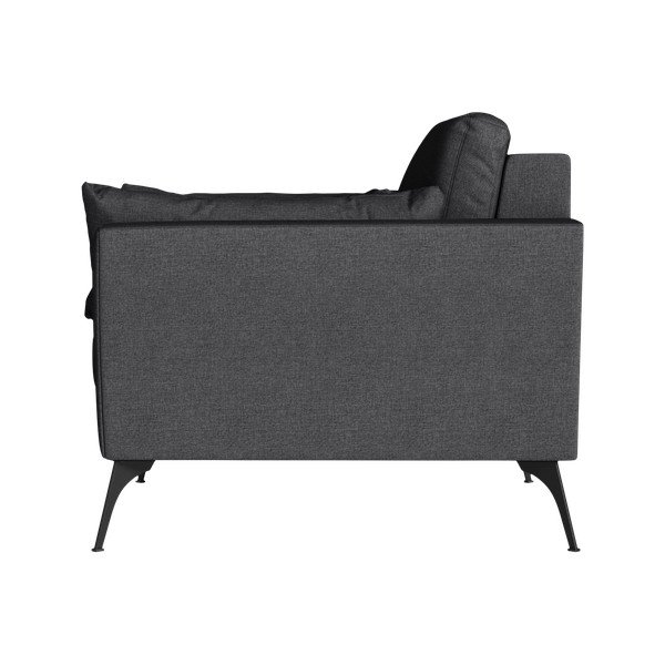 Antracit fotelja Marie Claire Home Susan-image-4