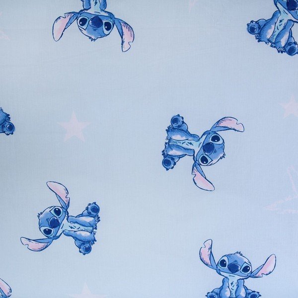 Plava pamučna dječja posteljina za krevet za jednu osobu 140x200 cm Lilo & Stitch "Aloha" – Jerry Fabrics-image-4