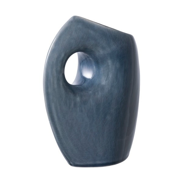 Tamno plava keramička vaza (visina 18 cm) – House Nordic-image-4