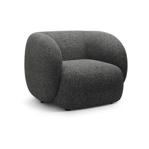 Tamno siva fotelja Kate – Micadoni 