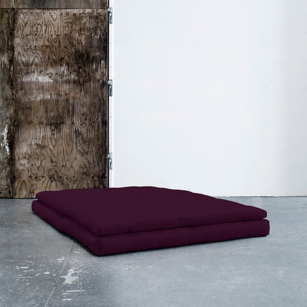 Promjenjivi kauč s kožnim naramenicama Karup Buckle Up Purple Plum-image-1