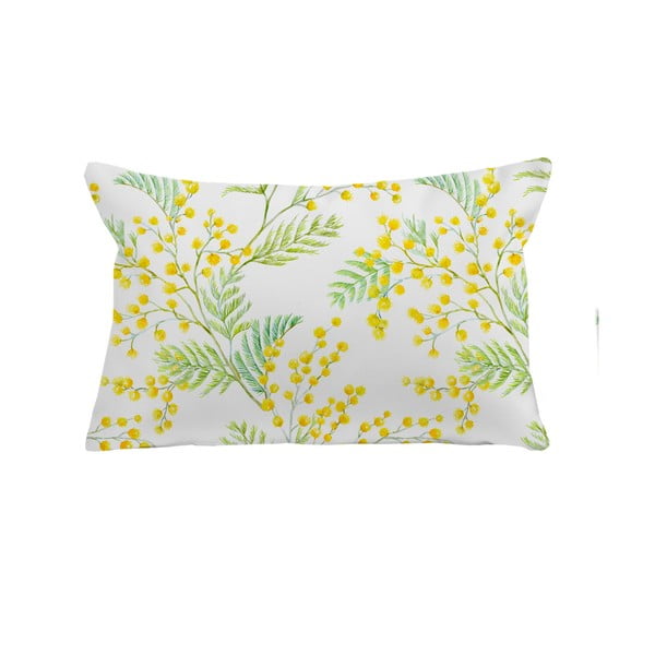 Žuto-bijeli jastuk Tierra Bella Mimosa, 50 x 35 cm