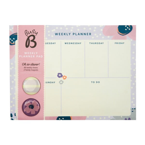 Busy B Planner Pretty / Floral, 60 listova-image-2