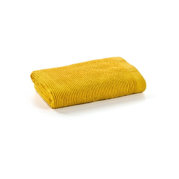 Žuti pamučni ručnik Kave Home Miekki, 50 x 100 cm