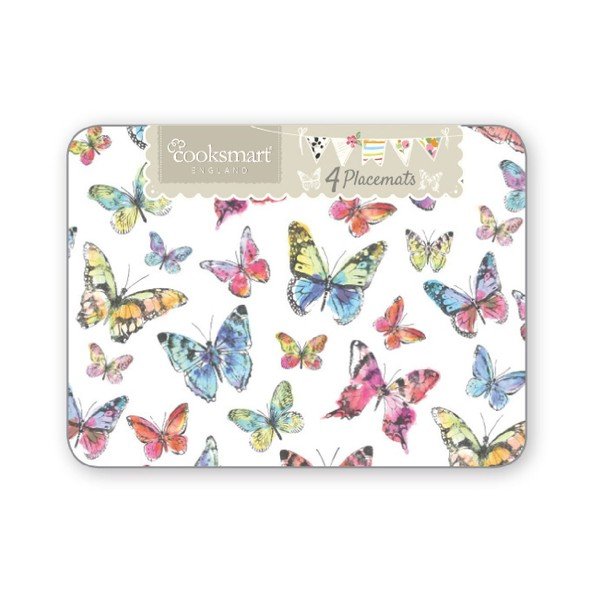 Set od 4 postavke Cooksmart Butterfly mjesta-image-2