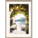 Tiskana slika s okvirom 50x70 cm Lemon View – Styler
