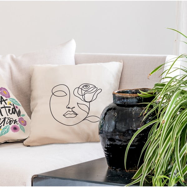 Pamučni jastuk Butter Kings Rose, 45 x 45 cm-image-1