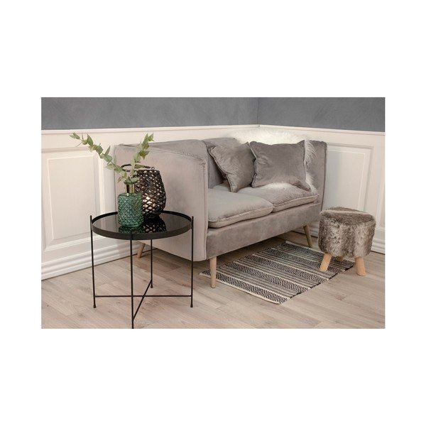 Crni stolić House Nordic Venezia, ø 48 cm-image-2