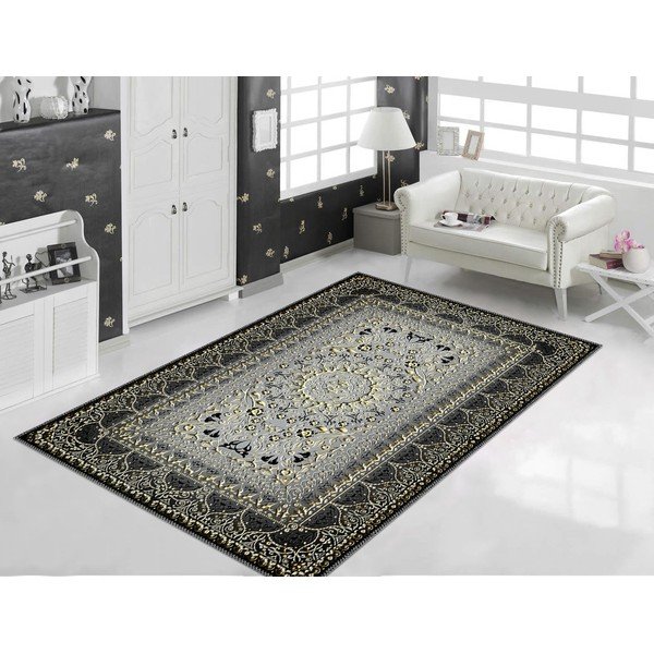 Tamno sivi tepih Vitaus Olivia, 80 x 120 cm-image-1