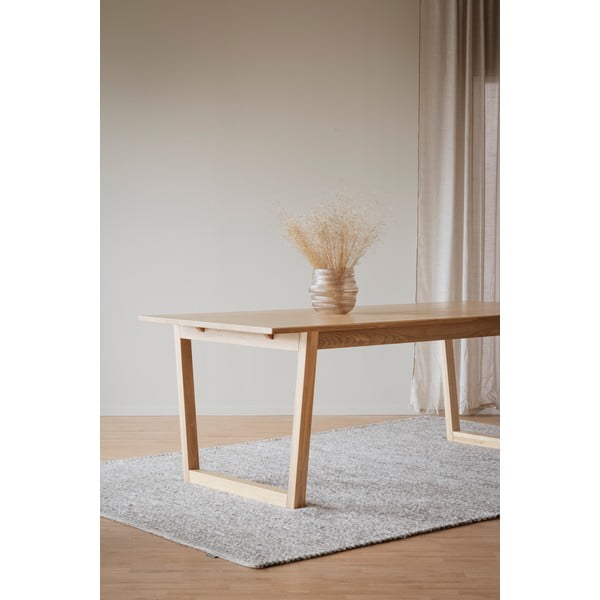 Blagovaonski stol od hrastovine Rowico Colonsay, 215 x 96 cm-image-2