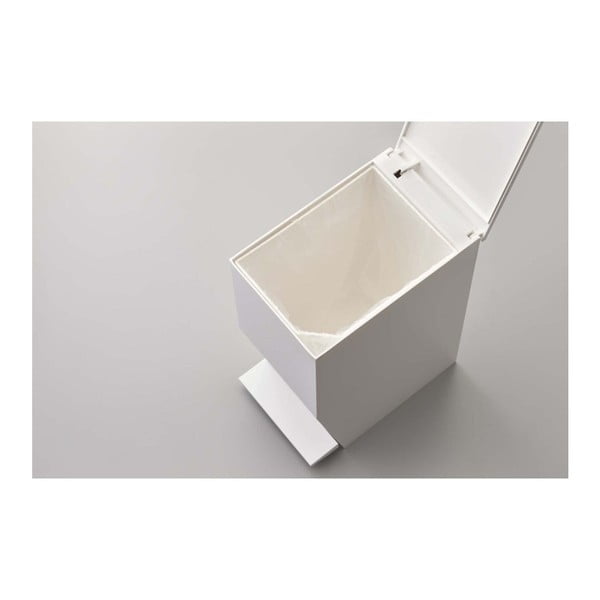 Bijela plastična kanta za smeće s pedalom 3,9 l Tower – YAMAZAKI-image-3