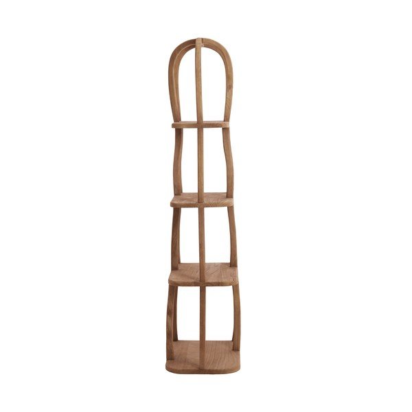 Regal od masivnog manga u prirodnoj boji 53x175x40 cm Lowe – Light & Living-image-2