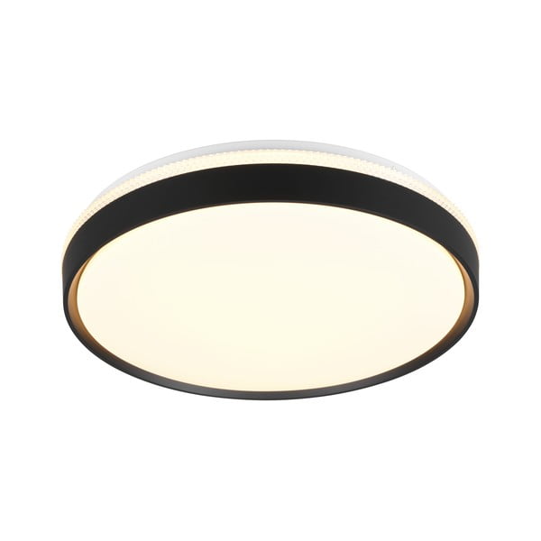 Crno-bijela LED stropna svjetiljka ø 47 cm Spacy – Reality-image-3