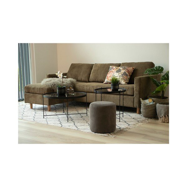 Sivi podnožnik House Nordic Ejby, ø 34 cm-image-2