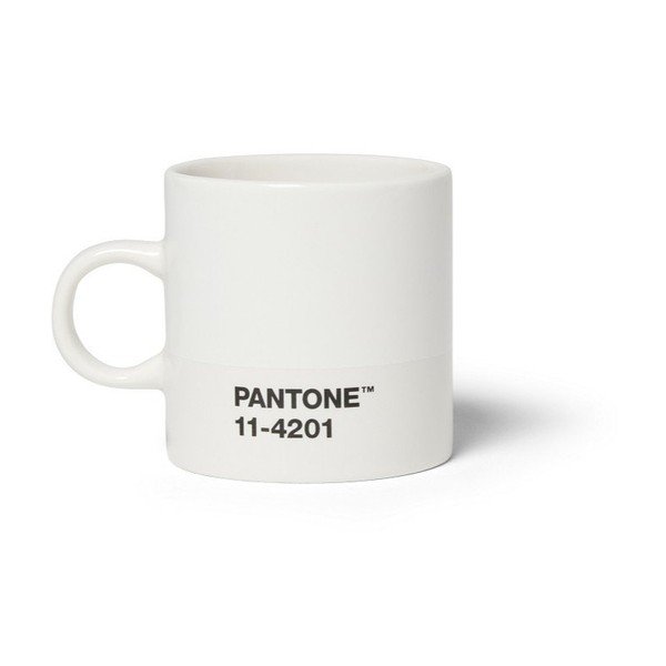 Bijela keramička šalica za espresso 120 ml Cloud Dancer - Pantone