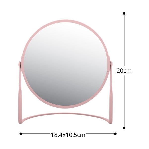 Kozmetičko povećavajuće ogledalo (s povećanjem 5x) ø 18 cm Akira – Spirella-image-3