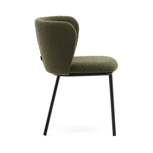 Zelena podstavljena blagovaonska stolica Ciselia – Kave Home-image-2