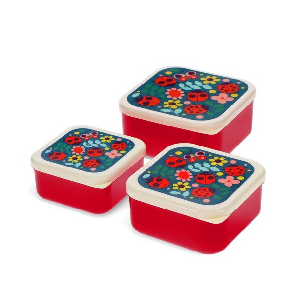 Dječja kutija za ručak 3 kom Ladybird – Rex London-image-2