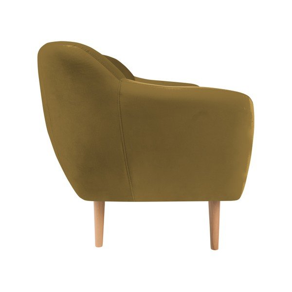 Senf žuti dvosjed Mazzini Sofas Benito-image-3