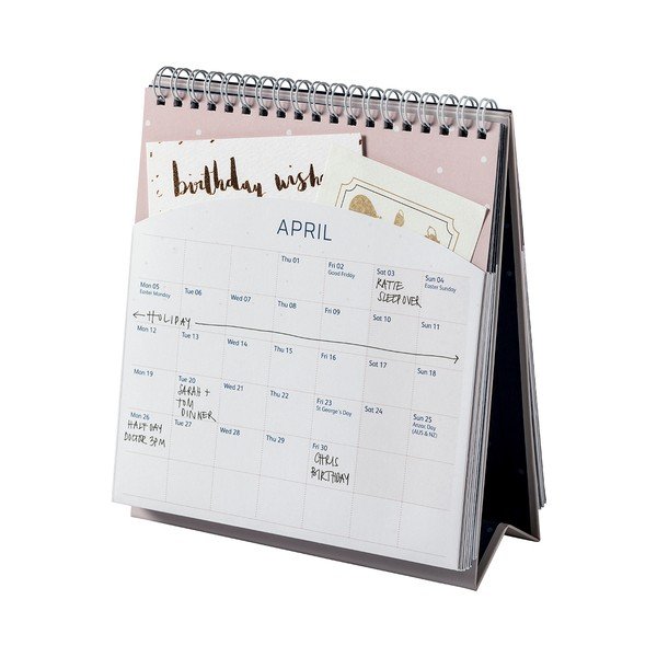 Stolni plavi kalendar Busy B, 13 stranica-image-2