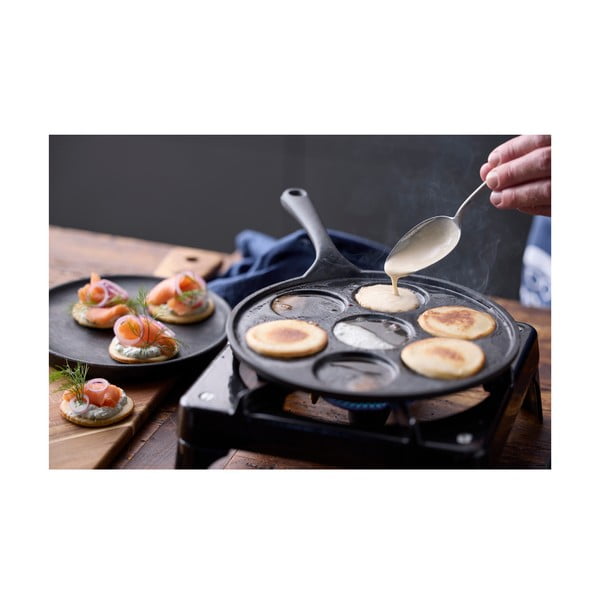 Tava za male palačinke od lijevanog željeza ø 23 cm – Holm-image-1