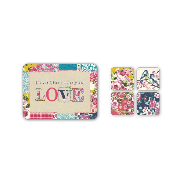 Set od 4 Cooksmart England Patchwork podmetača-image-2