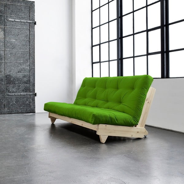Karup Fresh Natural / Lime sofa na razvlačenje-image-1