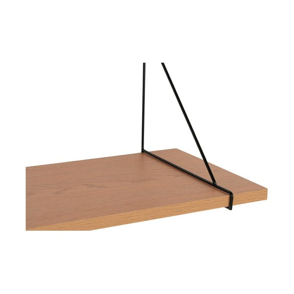 Polica u dekoru jasena u prirodnoj boji 80 cm Chiba – House Nordic-image-3