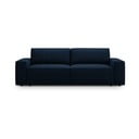 Tamno plava sklopiva sofa od bouclé tkanine 247 cm Jodie – Micadoni Home