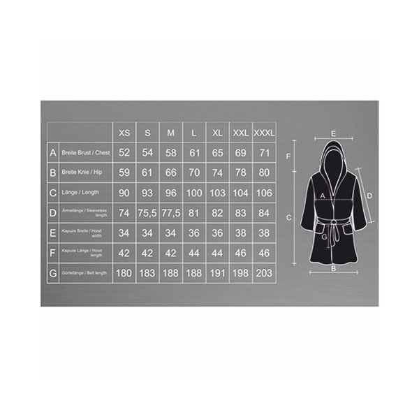 Ružičasti kupaći ogrtač od mikrovlakana unisex DecoKing Robby, veličina M-image-3
