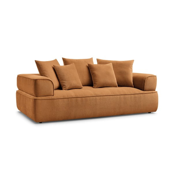 Senf žuta sofa od šenila 237 cm Whesley – Bobochic Paris-image-3
