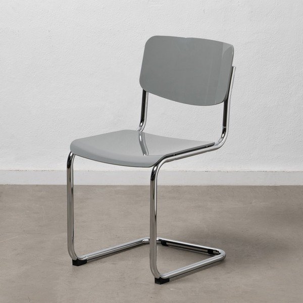 Sive blagovaonske stolice u setu 4 kom Chrome – Ixia-image-2