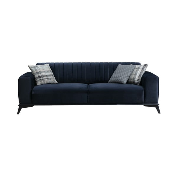 Tamno plava sofa 220 cm Lisa – Balcab Home