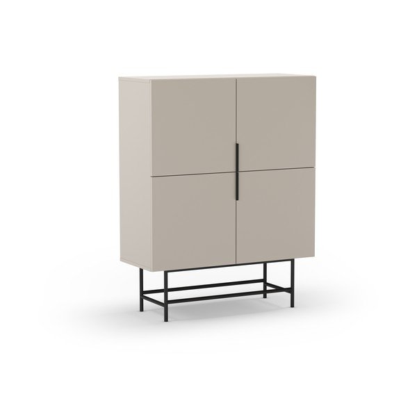 Krem ormarić 100x128 cm Eldia – Marckeric-image-4