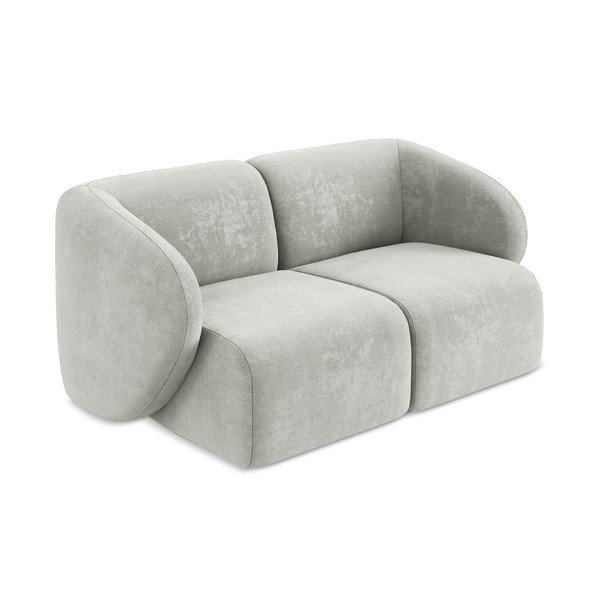 Svijetlo siva sofa od šenila 174 cm Lani – Makamii-image-2