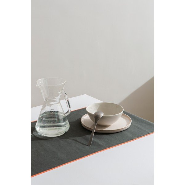 Laneni nadstolnjaci u setu 2 kom 41x130 cm Contrast Edge – Really Nice Things-image-1