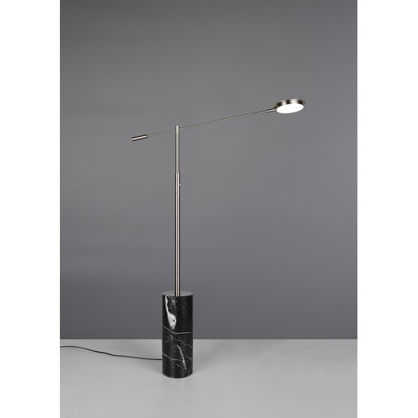 Crna/u srebrnoj boji LED stojeća svjetiljka (visina 145 cm) Fiore – Trio Select-image-2
