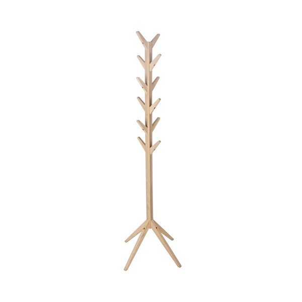 Vješalica od punog hrasta u svijetloj prirodnoj boji 60x169 cm Daiki – Yes Everyday