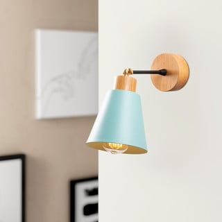 Tirkizna/u prirodnoj boji zidna lampa ø 14 cm Manavgat – Opviq lights