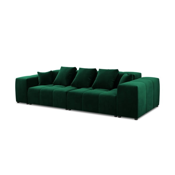 Zelena baršunasta sofa 320 cm Rome Velvet - Cosmopolitan Design-image-2