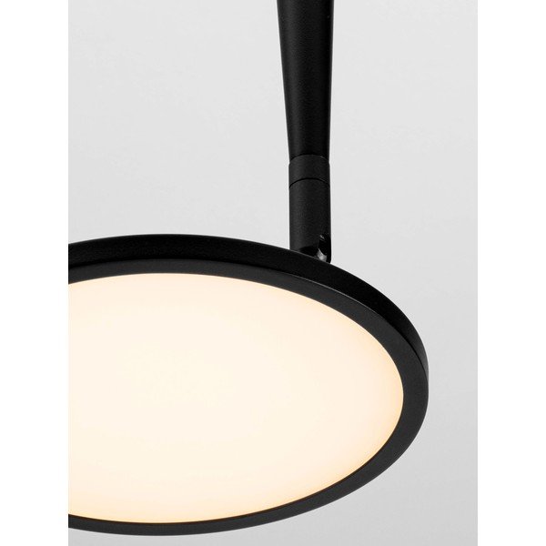 Mat crna LED stropna svjetiljka aluminijska sa savitljivom konstrukcijom Ekei – Nova Luce-image-3