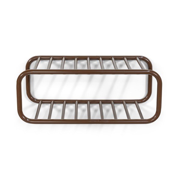 Tamno smeđi metalni viseći ormarić za cipele 72x28x35 cm Retro – Spinder Design