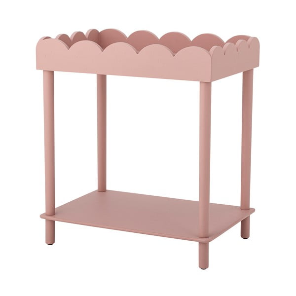 Ružičasti pomoćni stol od masivnog bora 40x60 cm Isola – Bloomingville-image-4