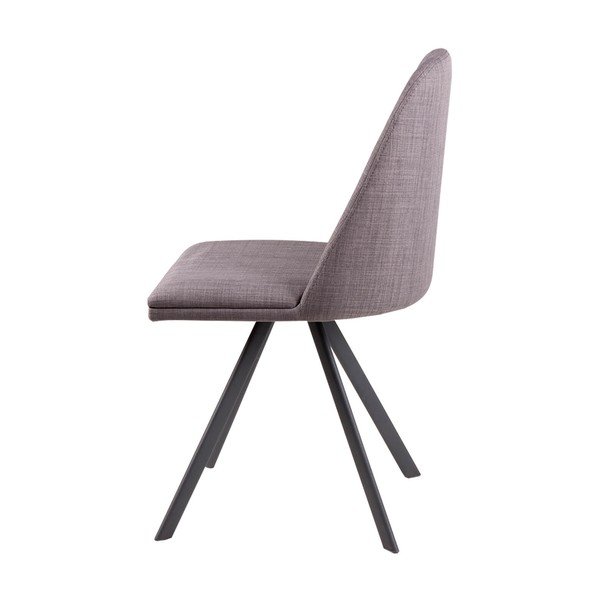 Set od 4 svijetlosive okretne blagovaonske stolice sømcasa Cris-image-2
