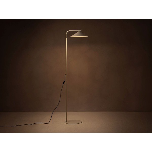 Krem metalna stojeća svjetiljka (visina 160 cm) Nocte – Micadoni -image-1