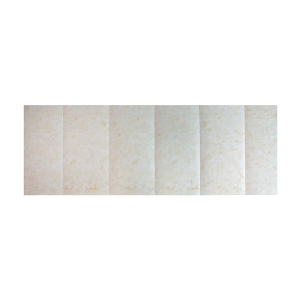 Samoljepljivi paneli u setu za zid 6 kom 60x30 cm Cream Onyx – SP TREND-image-2